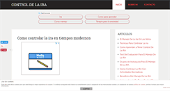 Desktop Screenshot of controldelaira.com